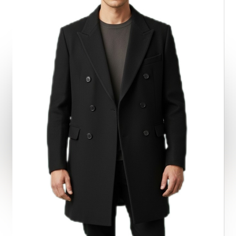 RARE VINTAGE RALPH Ralph Lauren Cashmere/Lambswool Overcoat - 42S